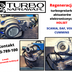Repair Holset turbocharger & actuator